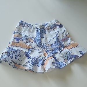 Kenzo Graphic Shorts in Blue and White